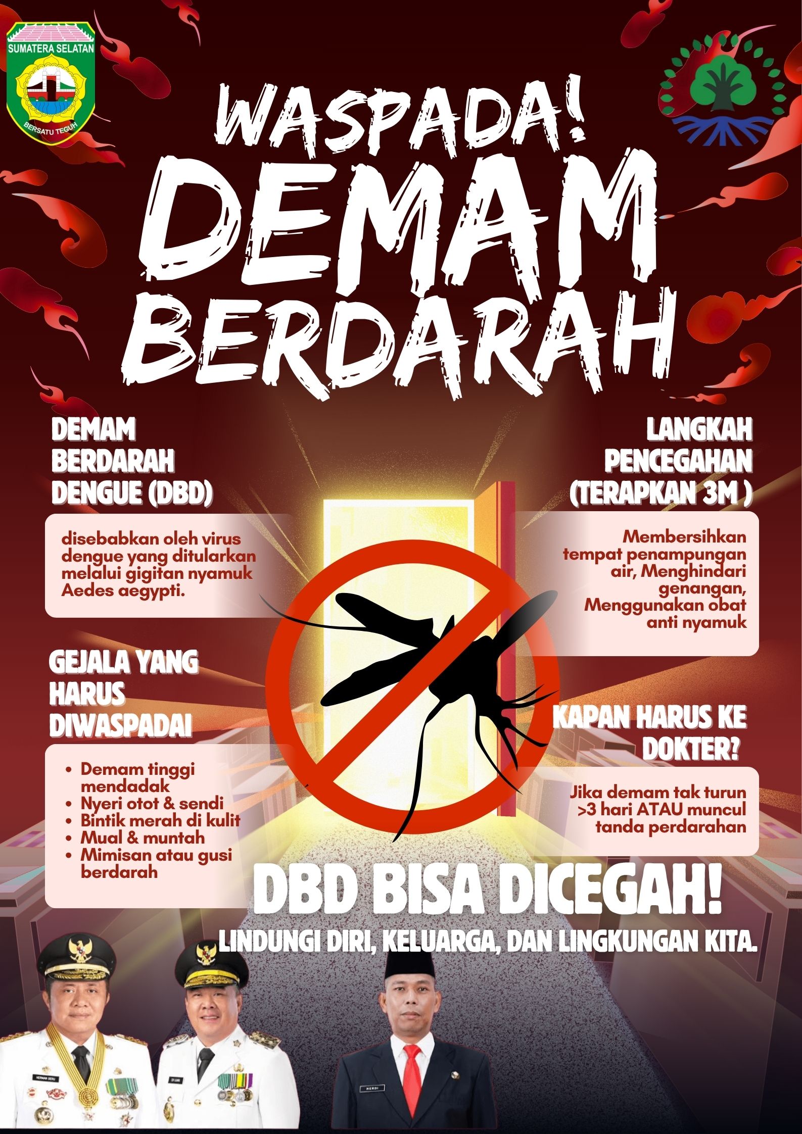 masuk musim hujan cegah Penyakit Demam Bedarah 