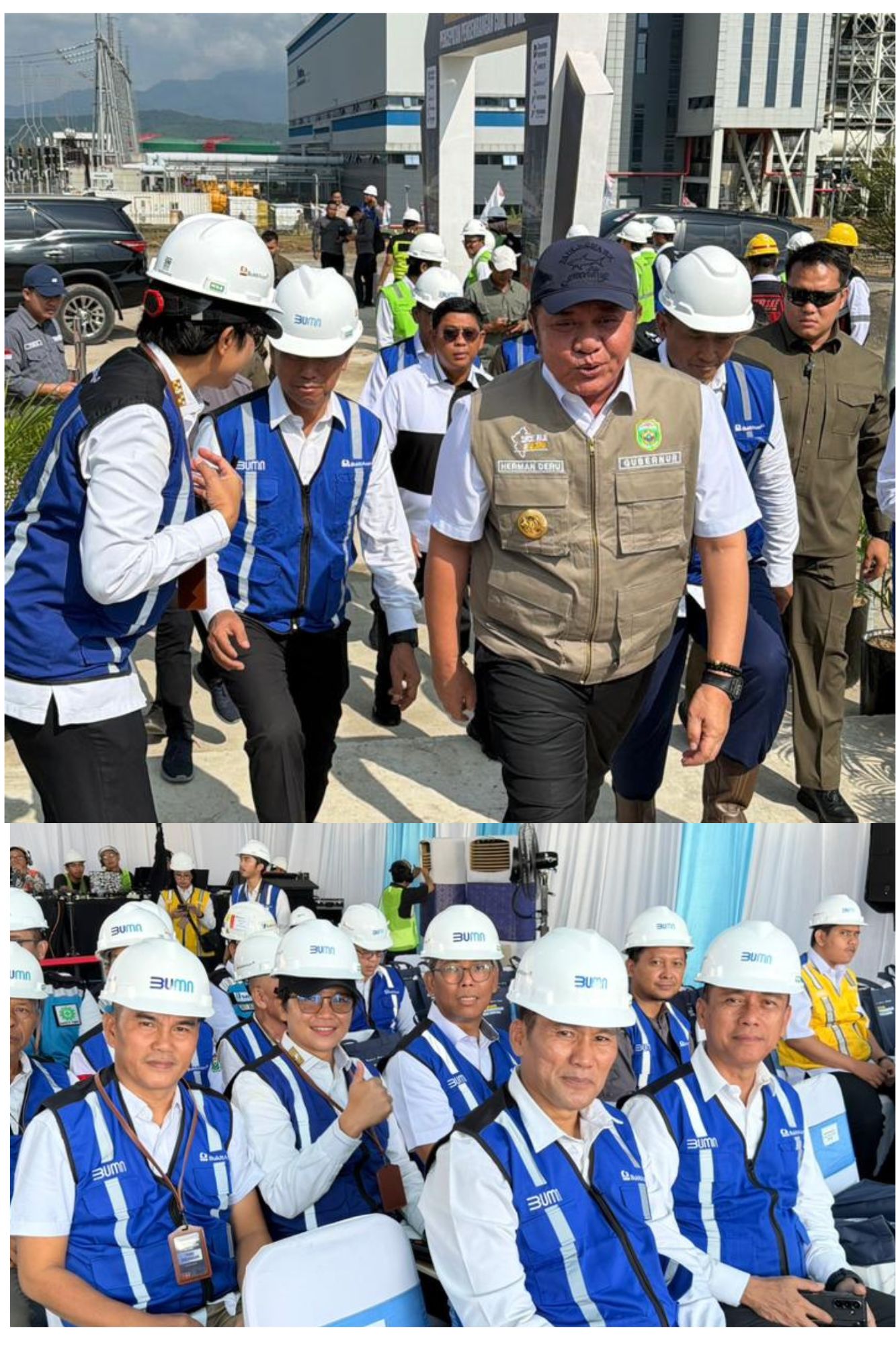 Groundbreaking Proyek Hilirisasi Fase -2 Percepatan Pengembangan Coal to DME Tanjung Enim